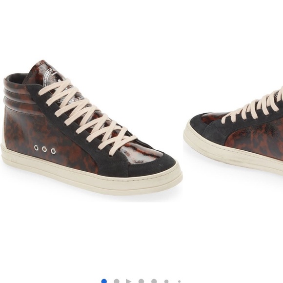 NEW P448 Skate High Top Sneaker sz 42, color: tortoise shell - Picture 5 of 12